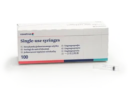 Covetrus Jeringa Desechable 3 Cuerpos Cono Excéntrico 10ml Caja 100 Unidades